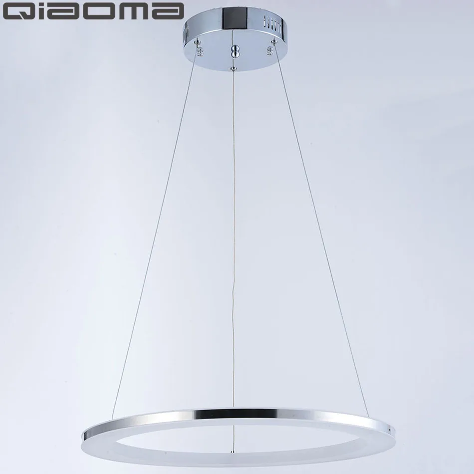 Современная светодиодный весная светодиодная лампа однокольцевой акриловый