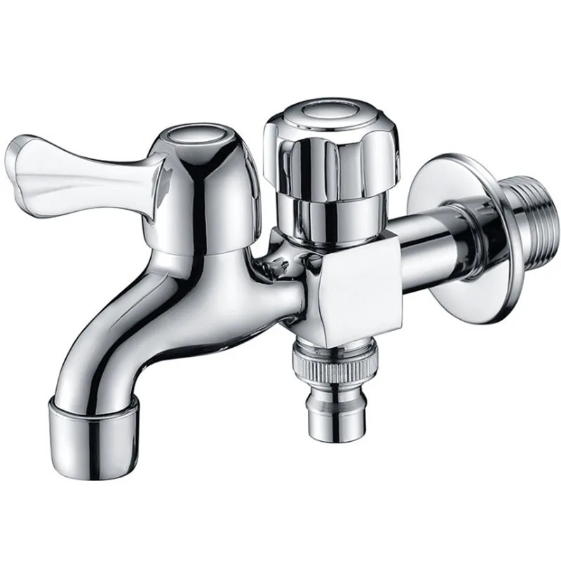 

Медный смеситель для стиральной машины один в два выход двойной открытый прочный эстетический многоцелевой