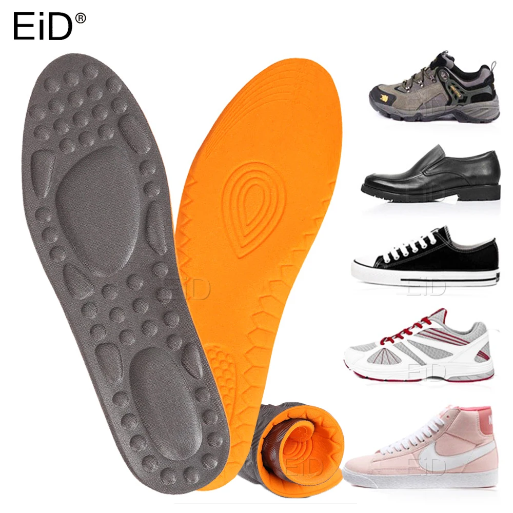 Спортивные массажные гелевые стельки для бега обувь мужчин и женщин подошва из
