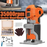 1280w electric trimmer 35000rpm wood trimmer milling machine electric hand trimmer edge joiners woodworking tool 110v220v