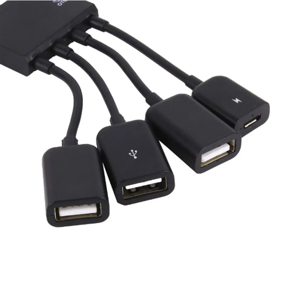 Rechargeable Micro USB Hub OTG Connector Spliter Power Charging Cable For Smart phone Computer Tablet PC Data Wire | Компьютеры и офис