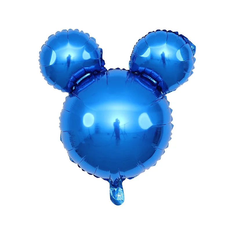 8 2 шт. 24 дюйма Микки Алюминий Фольга надувные шары Mickey Minnie головка гелий Globos Baby Shower на тему дня рождения вечерние декоративный воздушный шар - Цвет: 8
