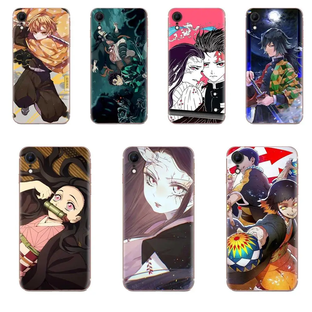 Аниме «Демон» Истребительница Kimetsu без Yaiba для huawei Honor 4C 5A 5C 5X6 6A 6X7 7A 7C 7X8 8C 8S 9 10 10i 20 20i Lite рro