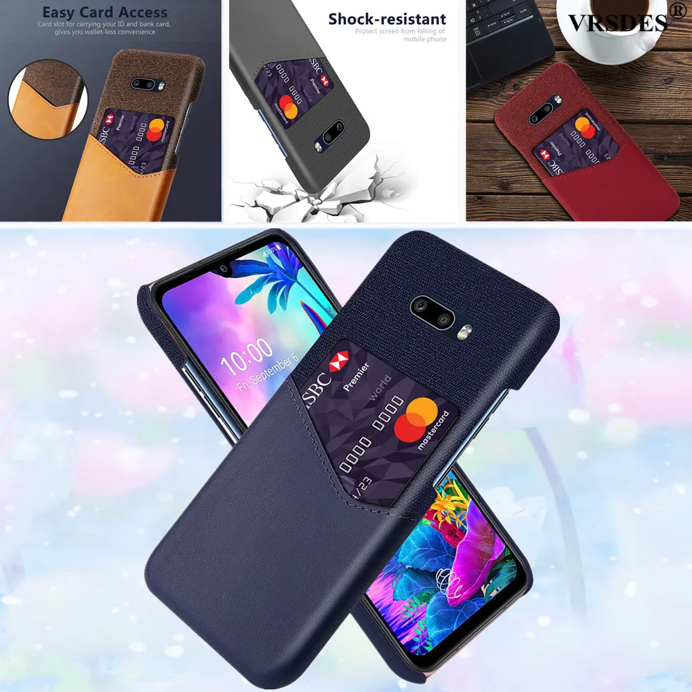 Чехол бумажник для LG V50S ThinQ из искусственной кожи Stylo 5 4 Q60 G8X G8S G8 V50 K40 V40 W30 V30 W10