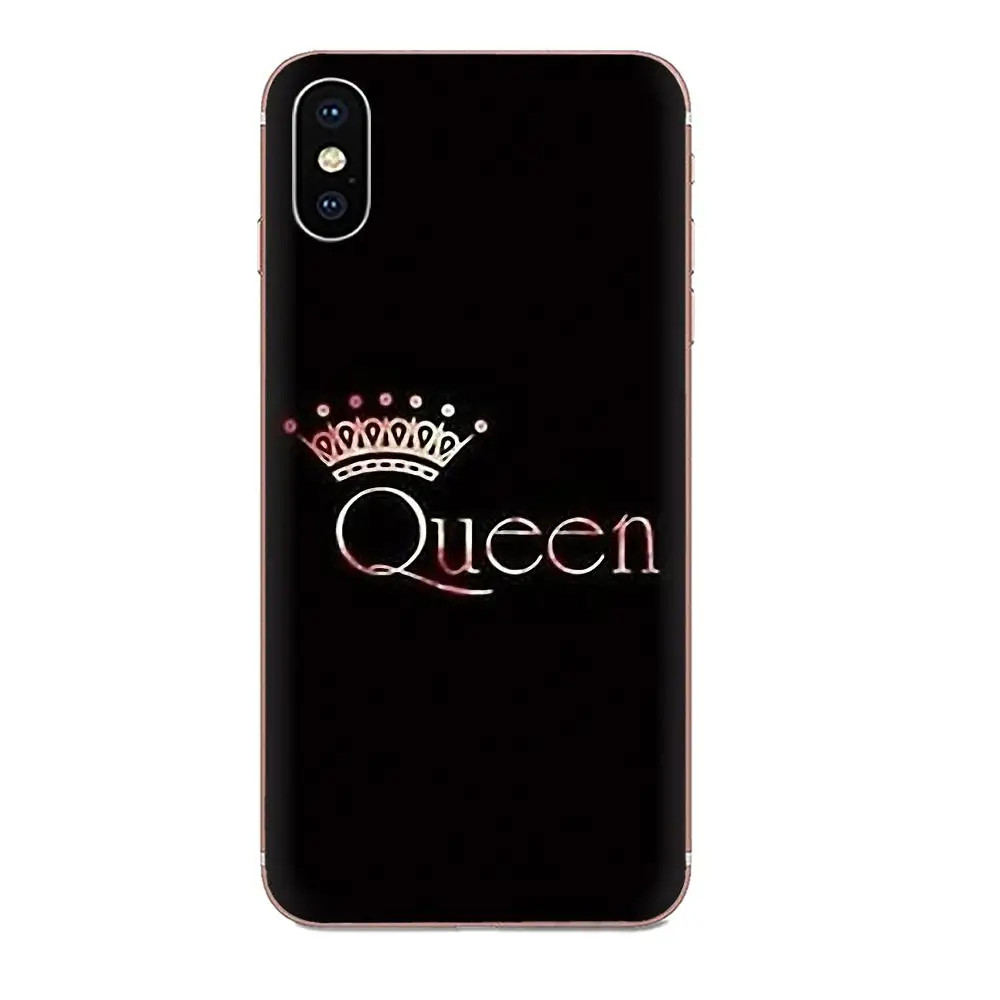 Для Galaxy Alpha Note 10 Pro A10 A20 A20E A30 A40 A50 A60 A70 A80 A90 M10 M20 M30 M40 прекрасный King queen для влюбленной