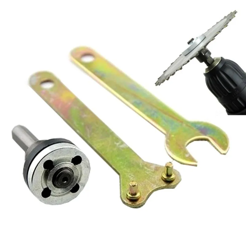 

Electric Drill Converter Spindle Adapter Polished Connecting Rod Angle Grinder Key Flanged Wrench For Electric Drill Power Tools