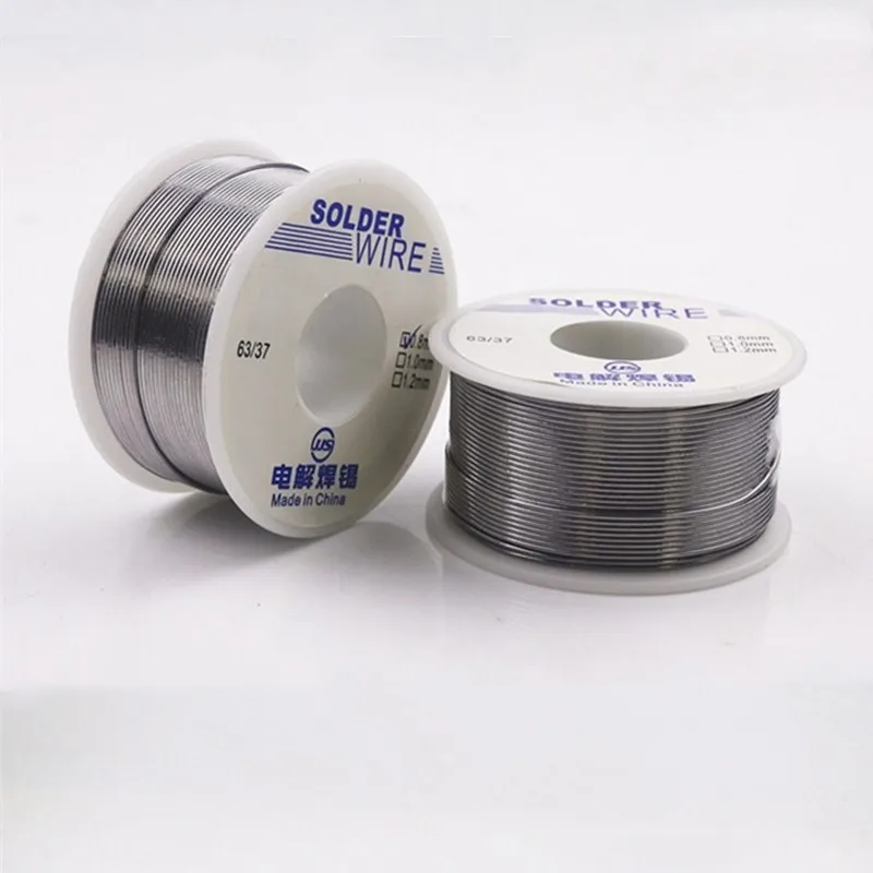 Новый Оловянно свинцовый припой с канифольным ядром Wire50g 0 8 мм 1 2% флюс катушка для