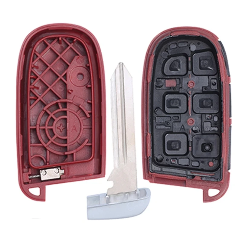 

KEYECU 10x Remote key Shell Case Fob 2/ 3 / 4 / 5 Button for Chrysler 300 for Dodge Challenger Charger Dart Durango M3N-40821302