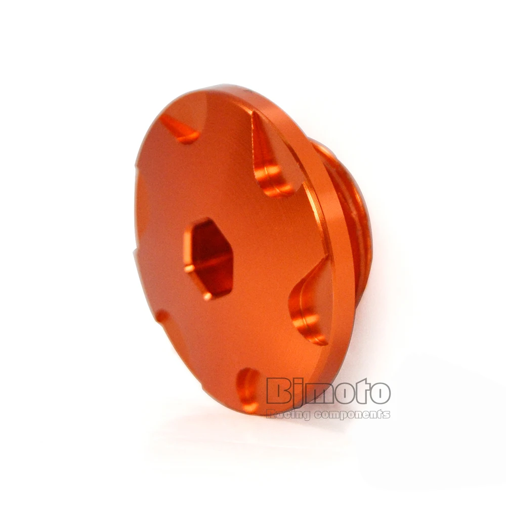 Motorcycle Orange Engine Oil Filler Cover Camshaft Plug Gas Cap For DUKE390 2013-2018 DUK E RC 125 200 390 250 2017 2018 | Автомобили и