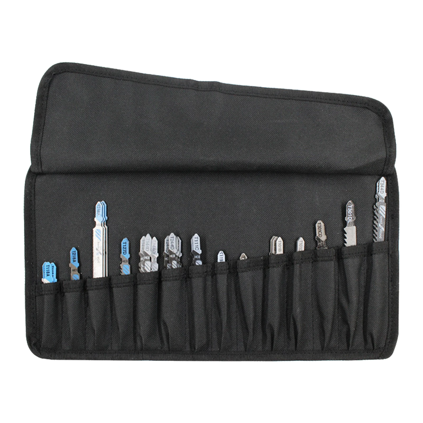 

48pcs/set Combination Jigsaw Tool Durable Woodworking DIY Home Reciprocating Saw Blade Wood Metal Cutting With Storage Bag