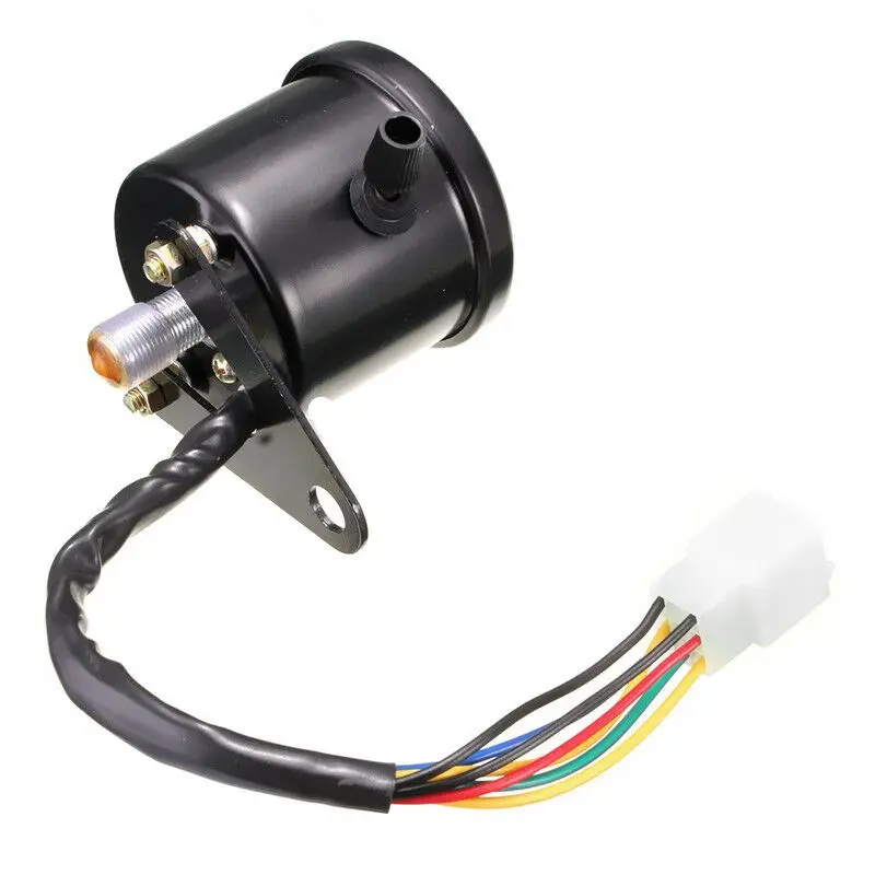 Универсальный черный светодиодный индикатор подсветки одометр спидометр для