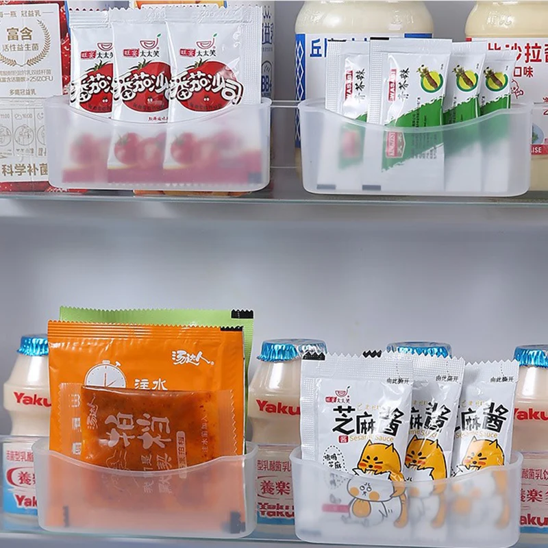 

2pcs Kitchen Organizer Adjustable Kitchen Refrigerator Storage Rack Fridge