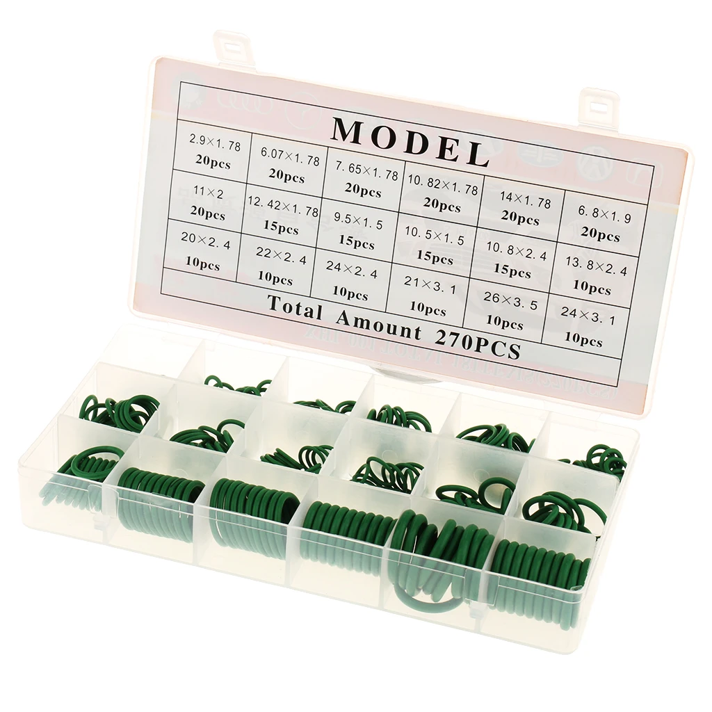 Резиновое уплотнительное кольцо для кондиционера автомобиля HNBR 270 шт. |