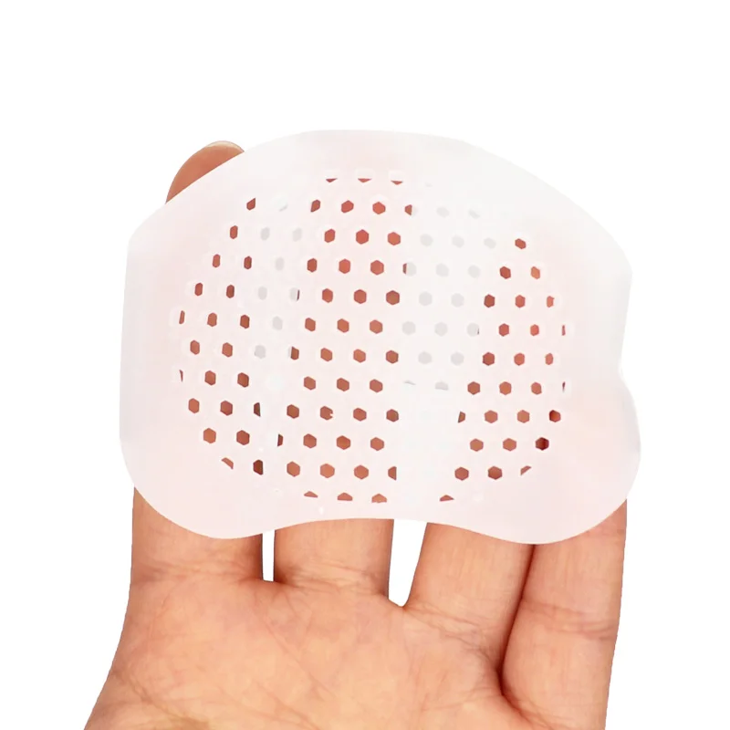 

2pcs/set Forefoot Cushions Silicone Elastic Metatarsal Pads Pain Relief Massage Anti-slip Protector Feet Care Tool