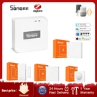 SONOFF Zigbee ZBBridge 433 работает с Alexa Google Homeбеспроводной переключатель температурыдвижениядвериокна смарт-датчик Zigbee 3