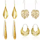 Женские Оригинальные серьги ZA, новинка 2021, эффектные серьги для вечерние