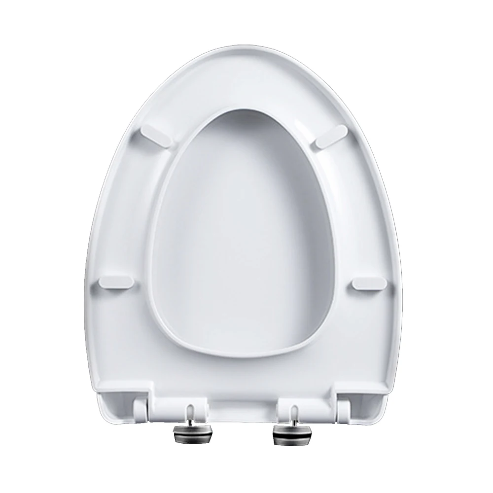 

Toilet Seats V Type 01G WC Compression And Wear Resistance PP Material Soft Close Replacement Silent Slow Down Thicken Bathroom