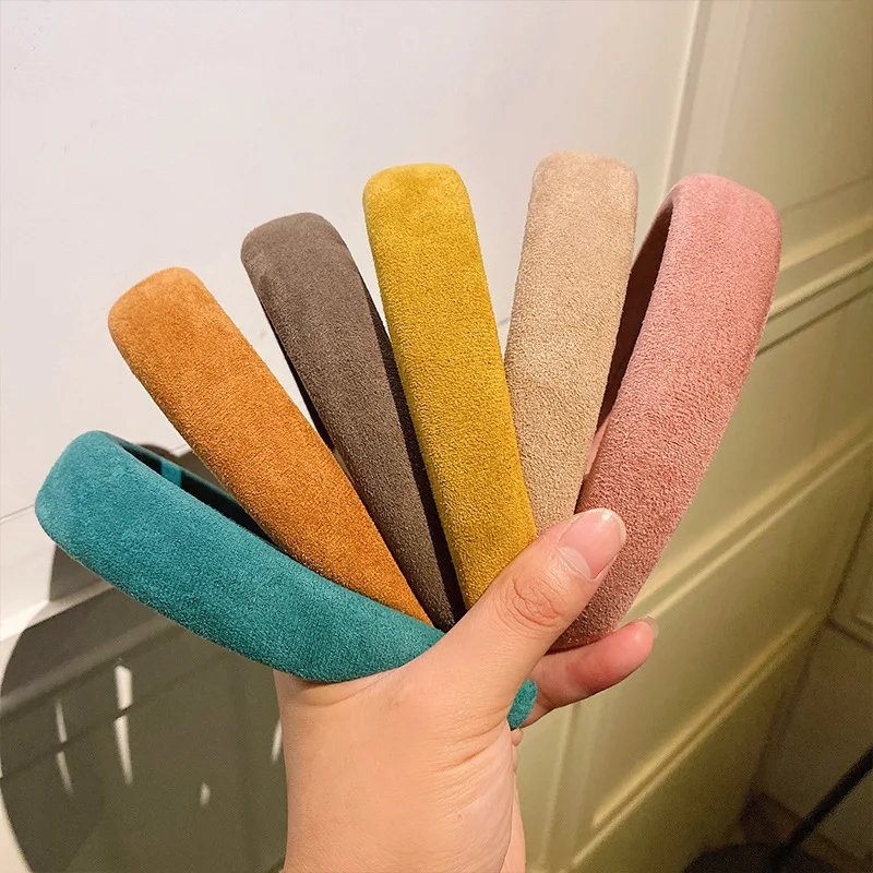 

Hair Bands For Women Candy Solid Color Hairband Newest Korean Style Simple And Fashionable Outer Starting Hoop hair Accessories