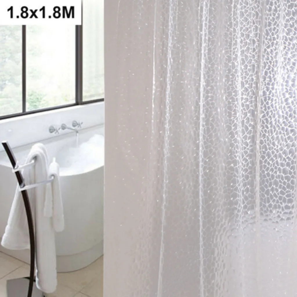 Водонепроницаемая душевая занавеска для ванной комнаты дополнительная душа с 12