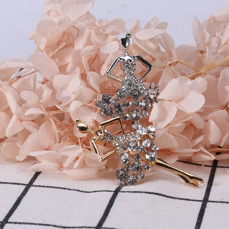 Модный стиль золотые Серебристые цвета хрустальные балерины танцевальная