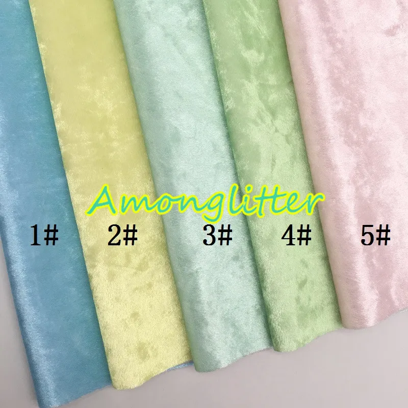 Amonglitter оптовая продажа кожаный поставщик пастельные цвета мягкий дробленый