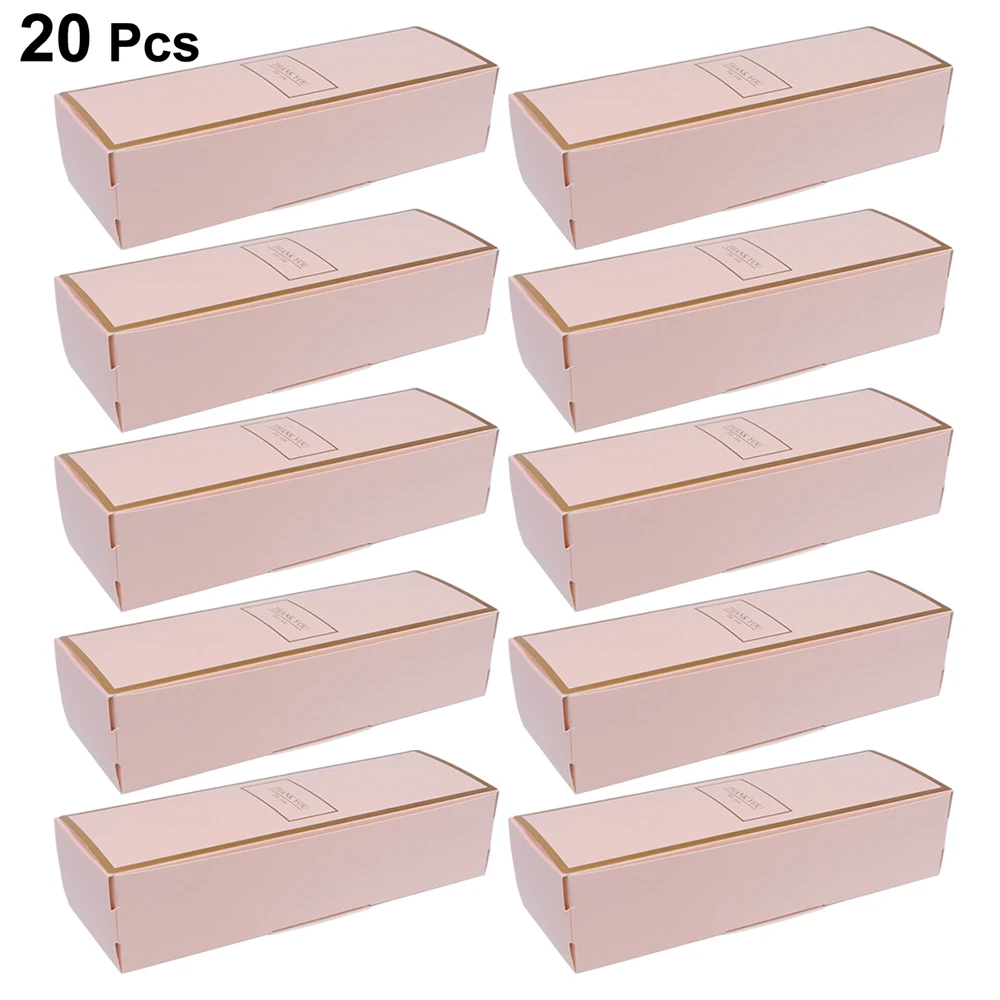 20 штук прямоугольный картона печенья коробки для коробка упаковочная контейнер