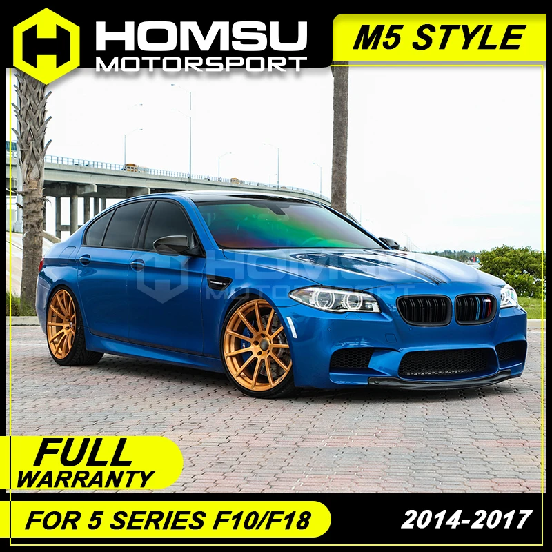 Комплект кузова F10 F18 5 Series M5 неокрашенный передний бампер переднее крыло боковые