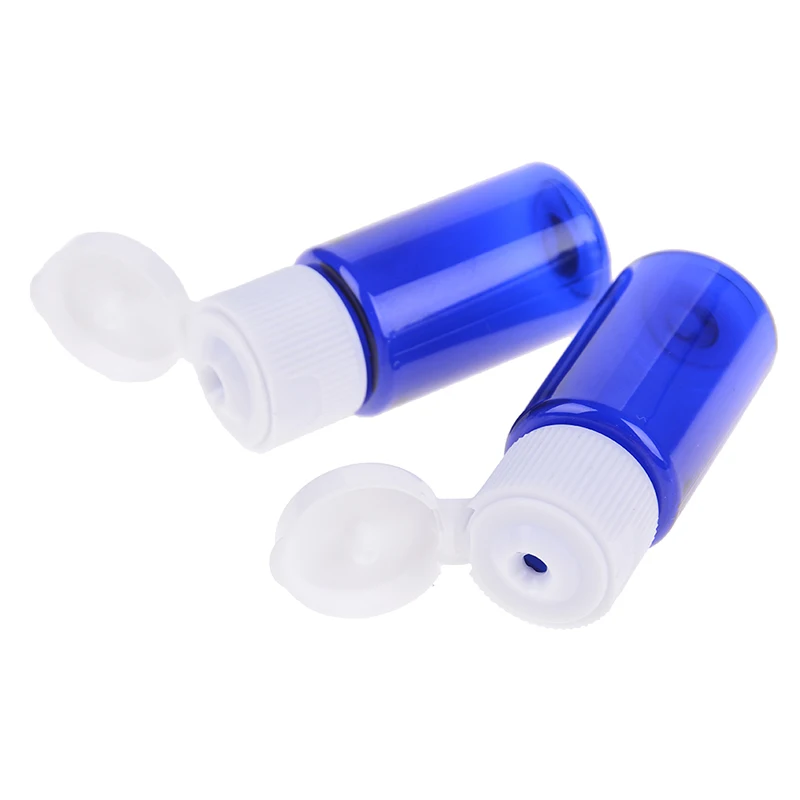 2 шт 10 мл ПЭТ бутылка пластиковая с откидной верхней крышкой портативная дорожная