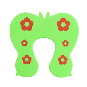 5 шт.компл. дверной стопор для безопасности детей, зажим для пальцев, защитный замок цветов, случайный выбор