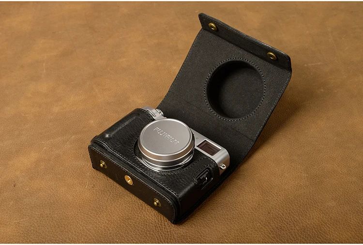Брендовый чехол для камеры AYdgcam ручной работы из натуральной кожи Fujifilm X100V X100F