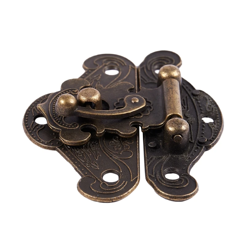 Новая антикварная ретро винтажная декоративная деревянная шкатулка с защелкой