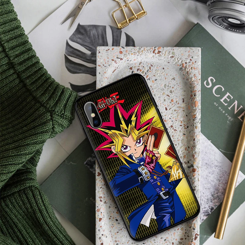 Yu Gi Oh game Soft Silicone Phone Case For iphone X XS Max XR 7 8 6 6s Plus TPU Back Cover | Мобильные телефоны и