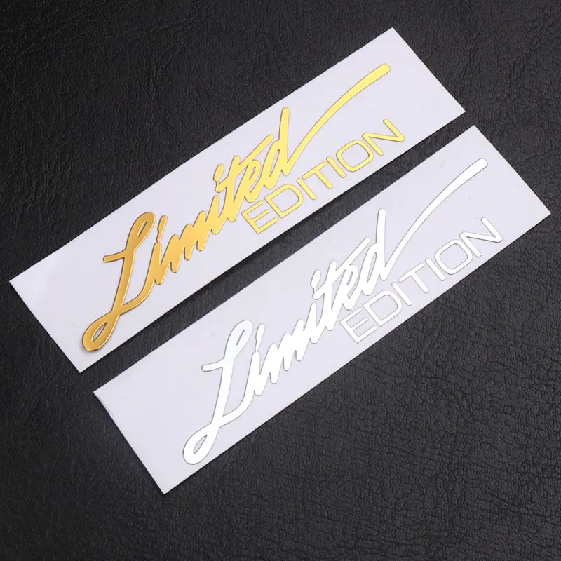 Ограниченное предложение оригинальные 3D металлические никелевые наклейки на