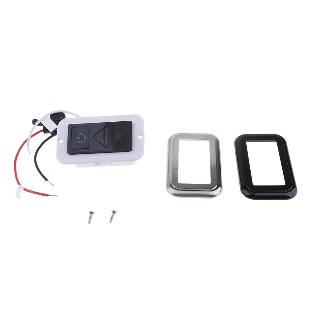 

RV Camper Marine Boat Backlight LED Digital Dimmer Switch 21030-BKBNBK