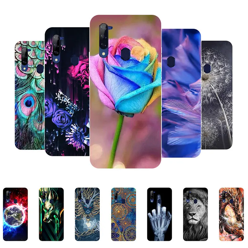 

For Coque ZTE Libero 5G Case 2021 Silicone Soft TPU Back Cover Phone Case For ZTE Libero 5G A003ZT Cases 6.5" Fundas Flower