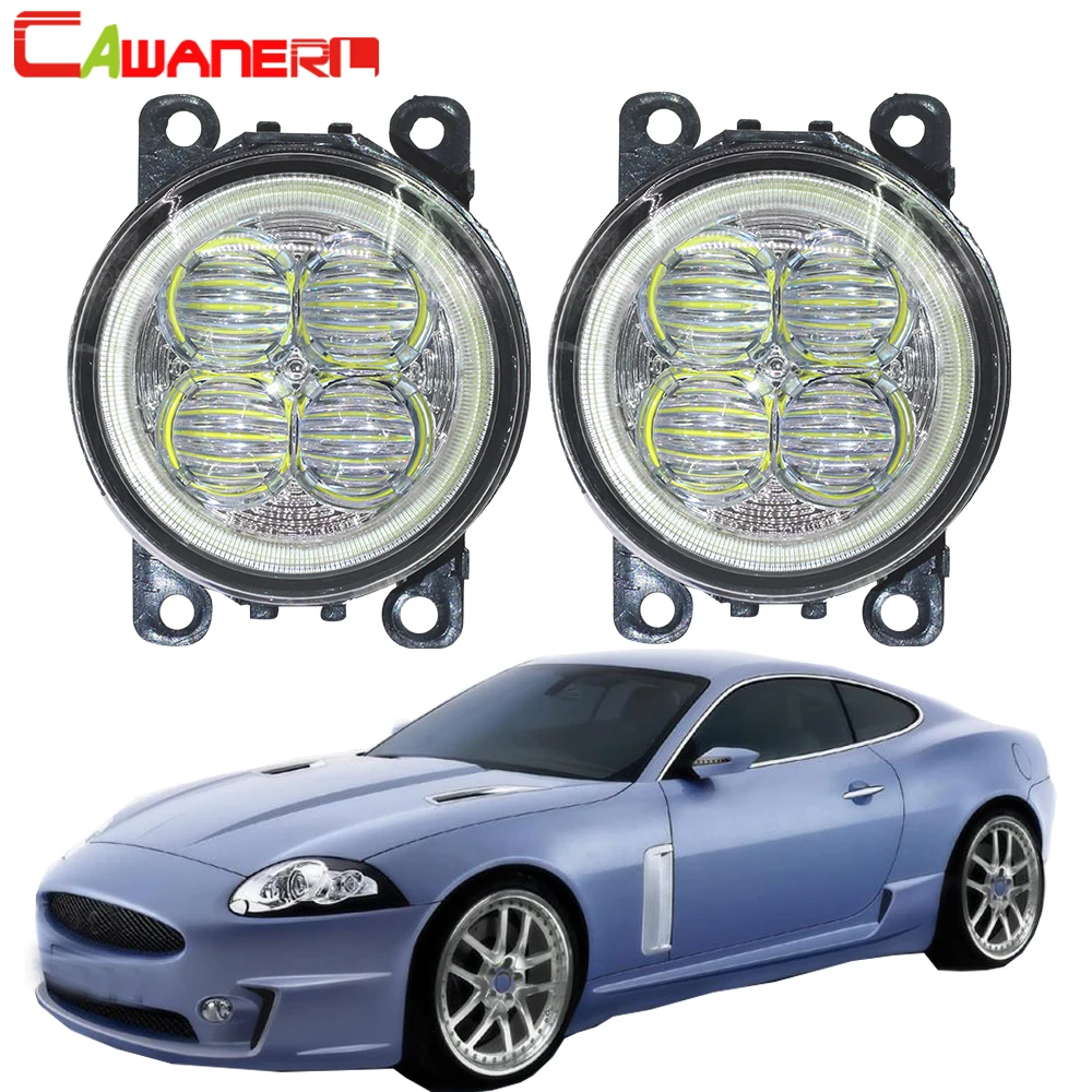 Cawanerl Автомобильные светодиодные лампы противотуманные фары дневные ходовые