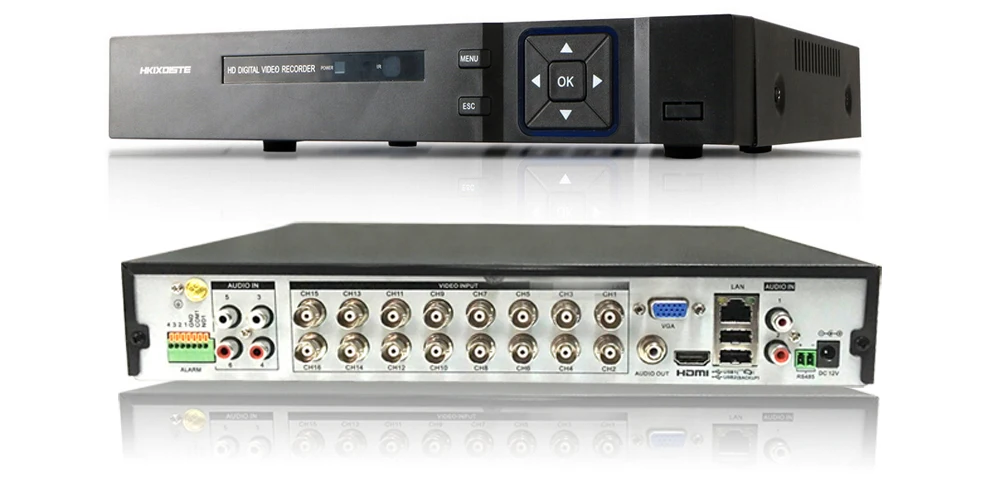 5MP CCTV система 16CH DVR комплект 16 шт. 4MP камера для ночной съемки Металл водонепроницаемый открытый Крытый HD CCTV камера Система дистанционного просмотра