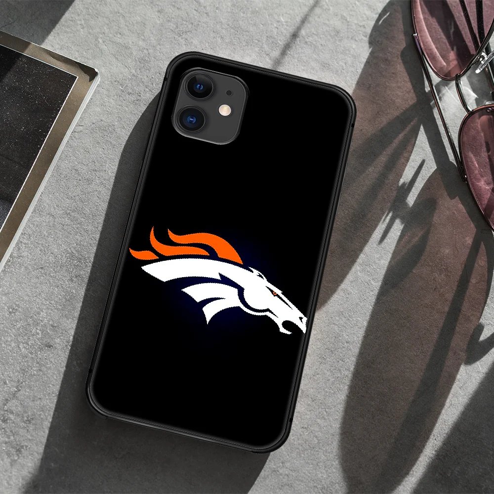 

Football Denver Bronco Rugby Phone Case Cover Hull For iphone 5 5s se 2020 6 6s 7 8 12 mini plus X XS XR 11 PRO MAX black Cell