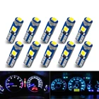 Светодиод T5 подсветка приборной панели автомобиля для BMW E38 E39 E46 X3 X5 Z3 Z4 1357 Seri, 10 шт.
