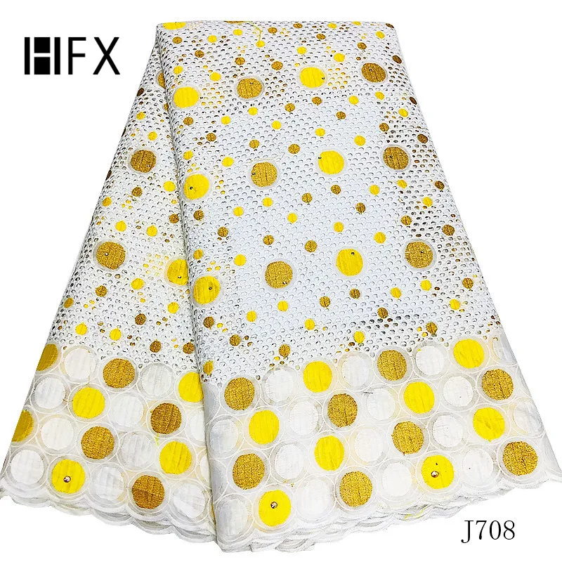 HFX последнее Африканское сухое кружево ткань 2019 высокое качество нигерийский