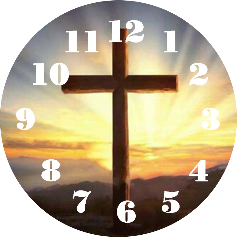 Алмазная живопись с часами Набор для вышивки крестиком 5D DIYDiamond раскрашенные часы