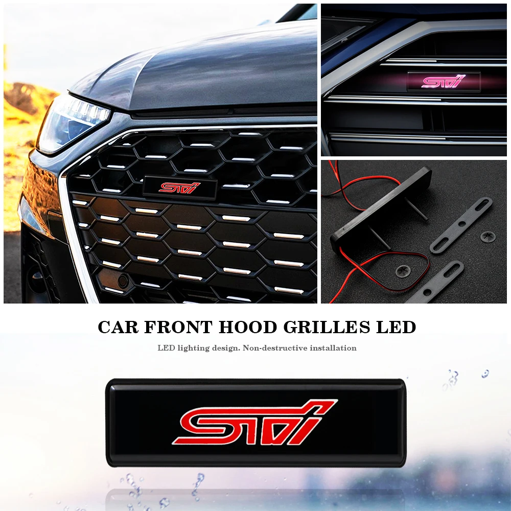 

Car Interior Auto Colorful Decorative Atmosphere Lamp Welcome Light For SUBARU LEGACY Forester Outback Impreza STI Accessories