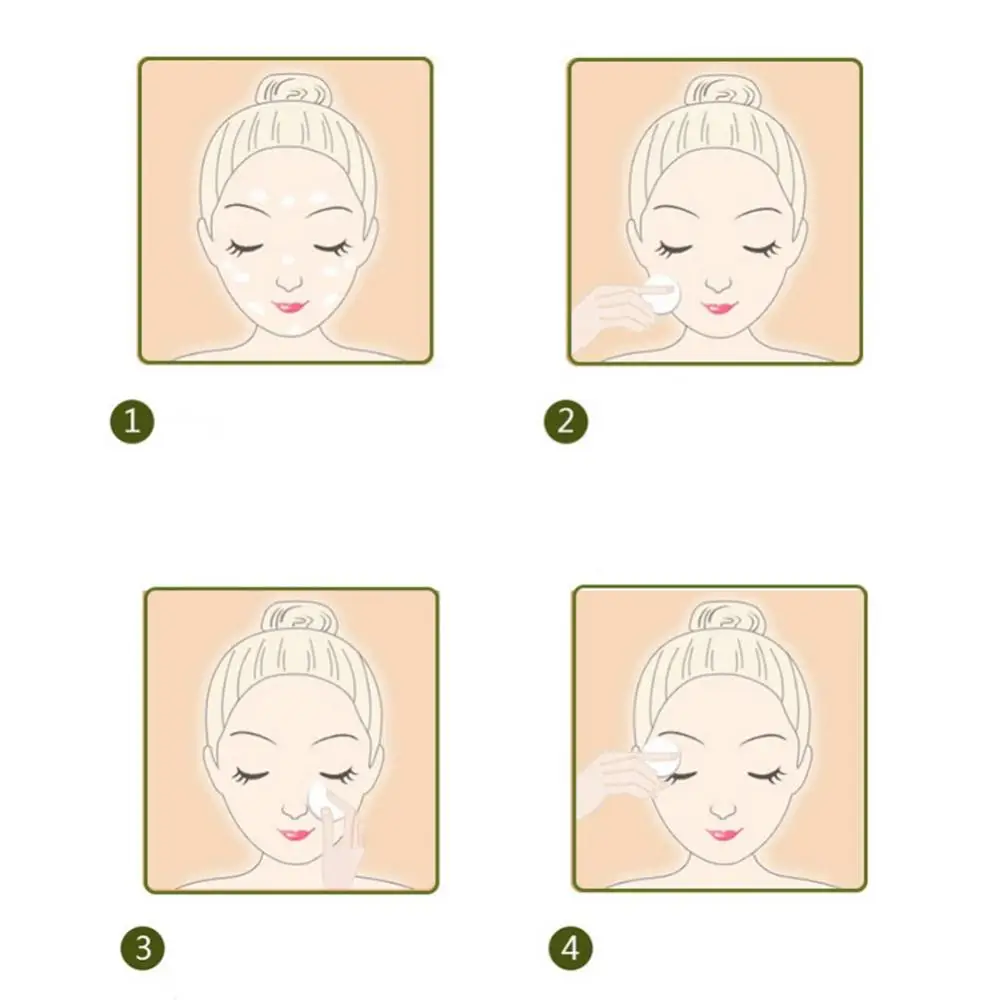 2 шт. мягкая губка для пудры макияжа |