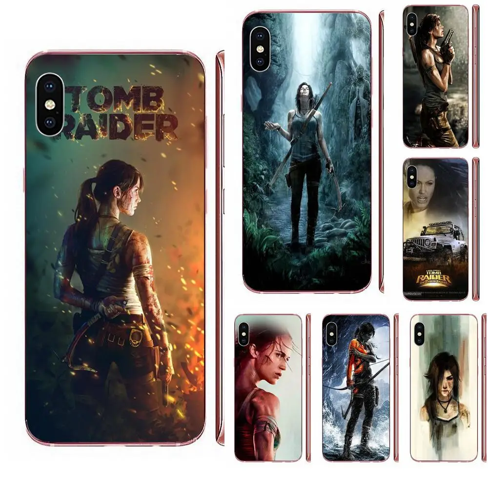 Tomb Raider Lara Croft мягкая игра для Huawei Honor 5C 5X 6A 6X 7 7A 7X 8 8A 8S 8X 9 10 30 Lite Pro Y6 II Y7 Y9 Prime