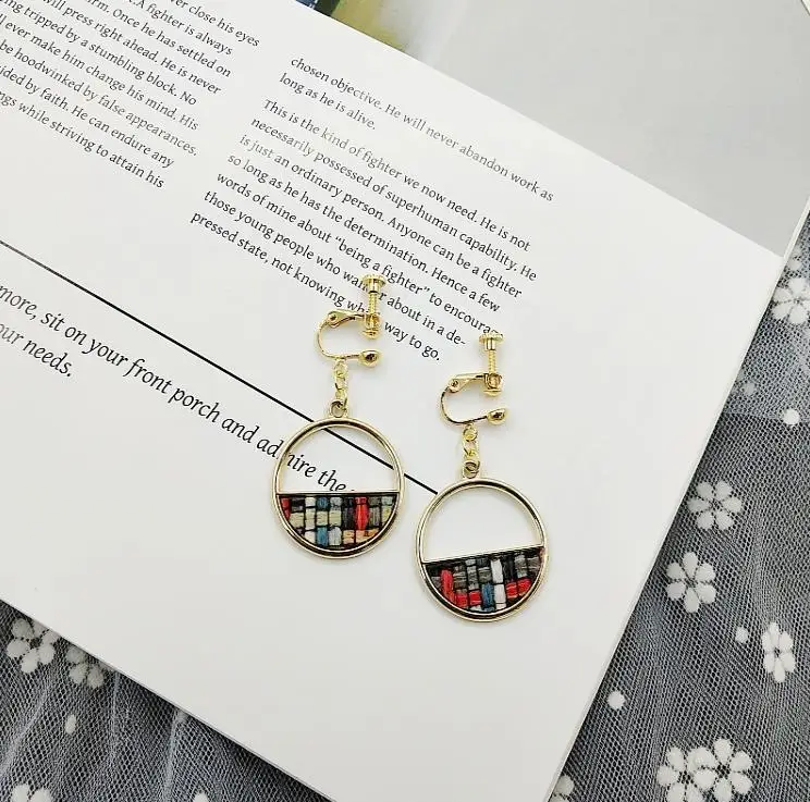 Аксессуары сделай сам для наушников сплав осени и зимы геометрический