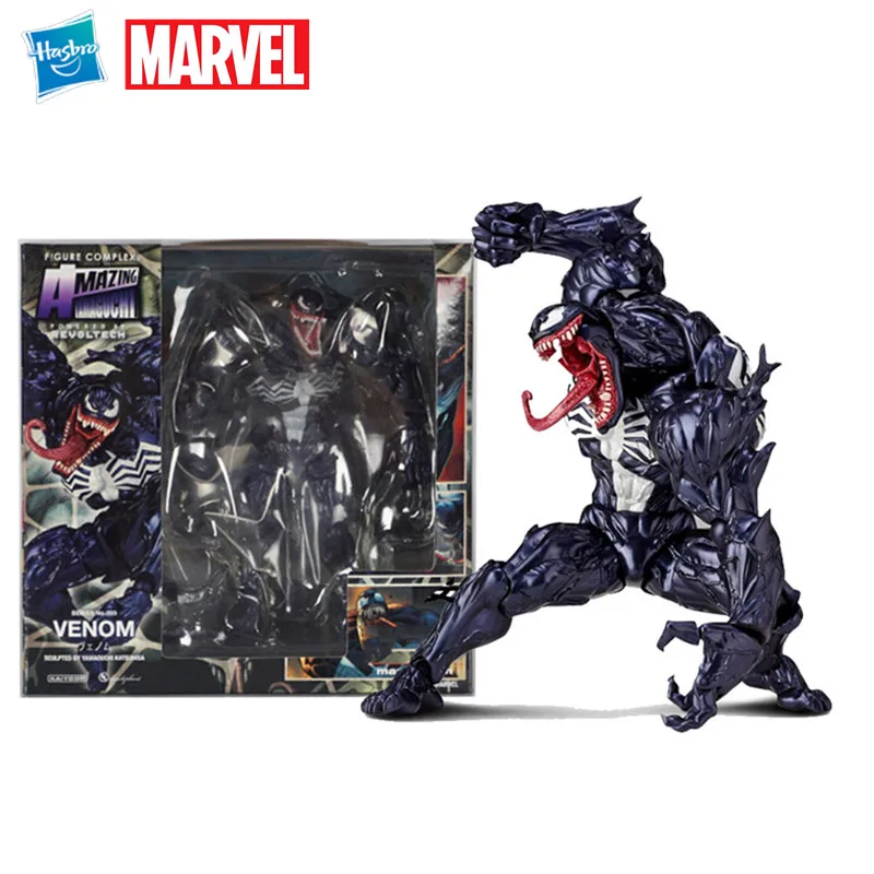 

Экшн-фигурка Hasbro Amazing Venom Amecomi Yamguchi No.003, фигурка из ПВХ в стиле аниме, подарок для детей на день рождения и Хэллоуин