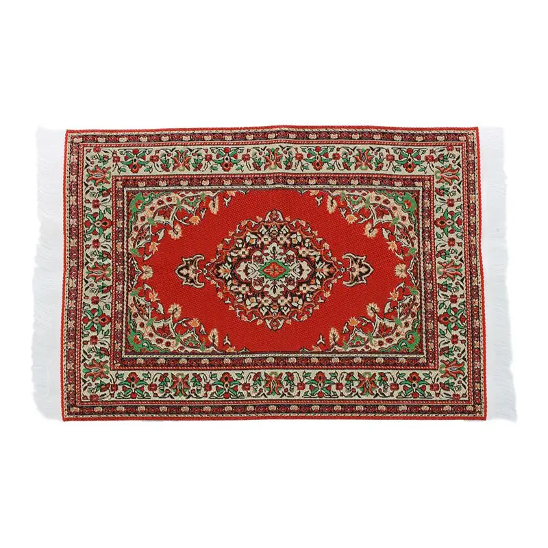 Миниатюрный ковер для кукольного домика моделирование интерьера 23 5x14 8