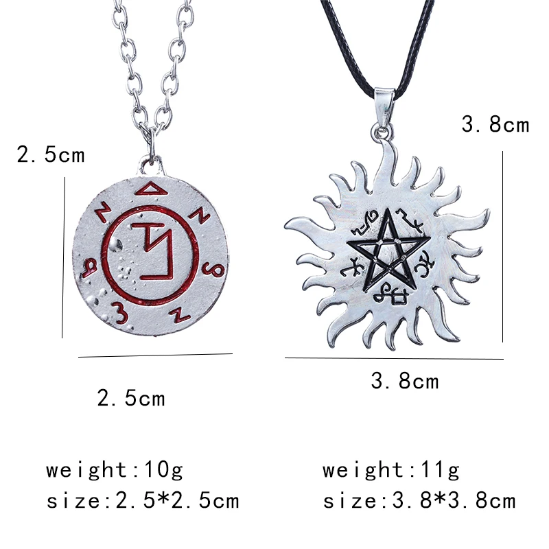 Модные ювелирные изделия супернатуральные ожерельлье Дин для мужчин и женщин