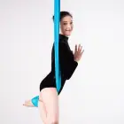 Горячая Распродажа низкая стретч-9 м Йога антенна шелк ткань нейлон высокой прочности летать шелка Йога Fly трапеция