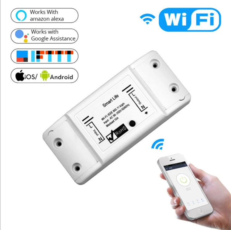 

Mobile phone APP wireless remote control timer switch voice control wifi smart switch Smart Automation Module